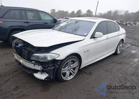 2013 BMW 535I xDrive из США, поврежденный, VIN WBAFU7C50DDU72614